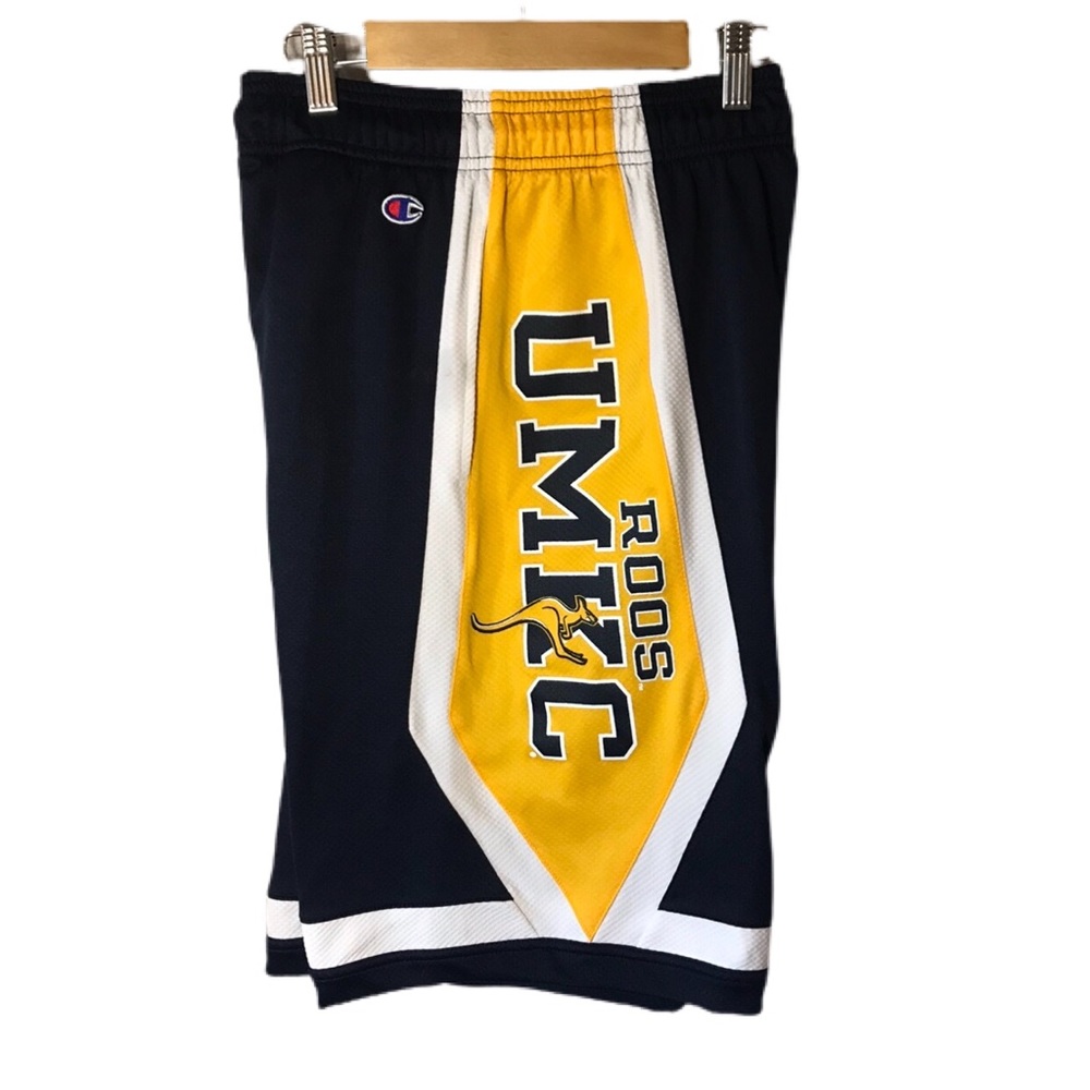 Champion UMKC ROOS Unisex University Missouri Kansas City Long Basketball Shorts - Picture 1 of 8